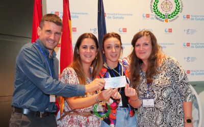 Estela Martí, tècnica superior en imatge per al diagnòstic, guanya el premi per al millor treball presentat al I Congrés Internacional d’Ecografia per a TSID