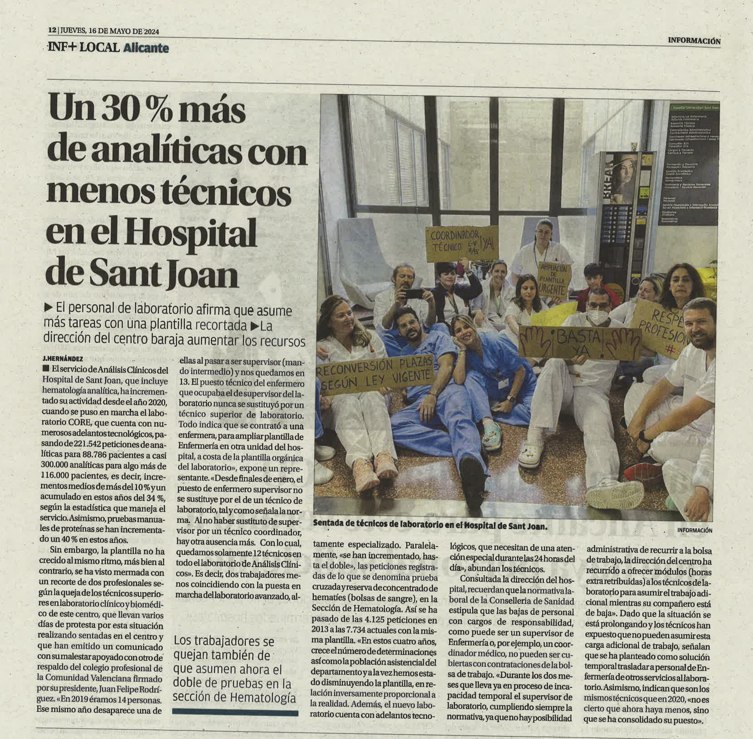 sanidad informacion alicante